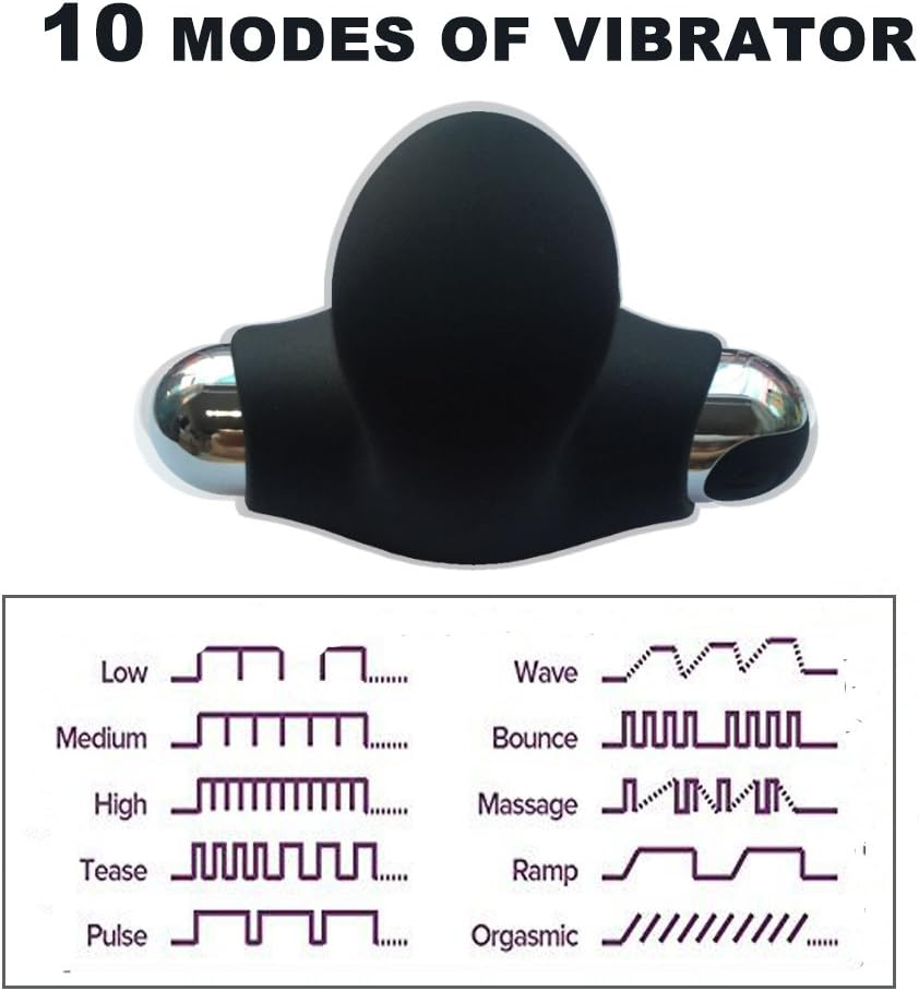 Amadeus Cock Ring Vibrator 10 Mode