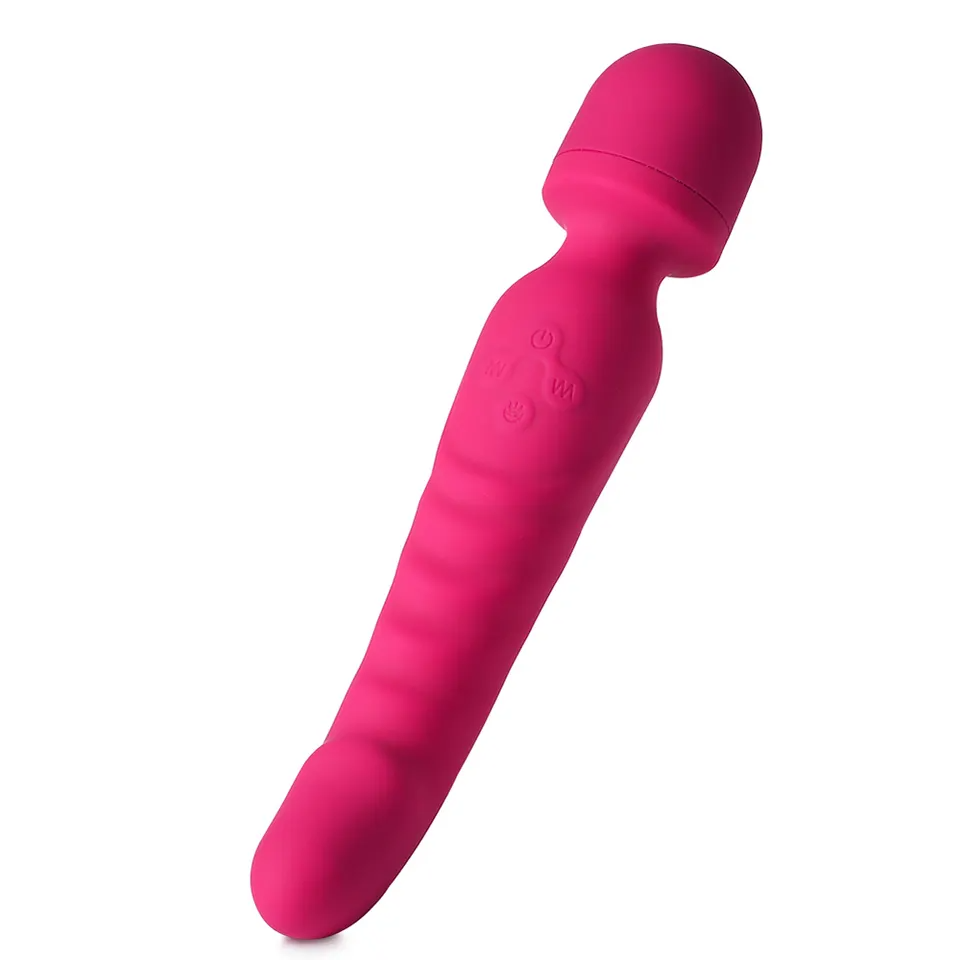 Heating Vibrator - Double Sided