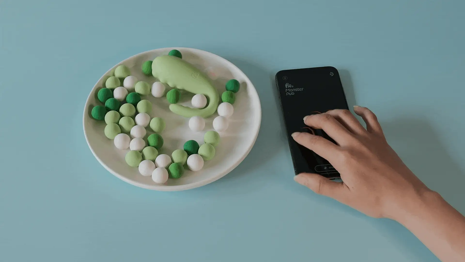 Original Monster Pub App-Controlled Vibrator