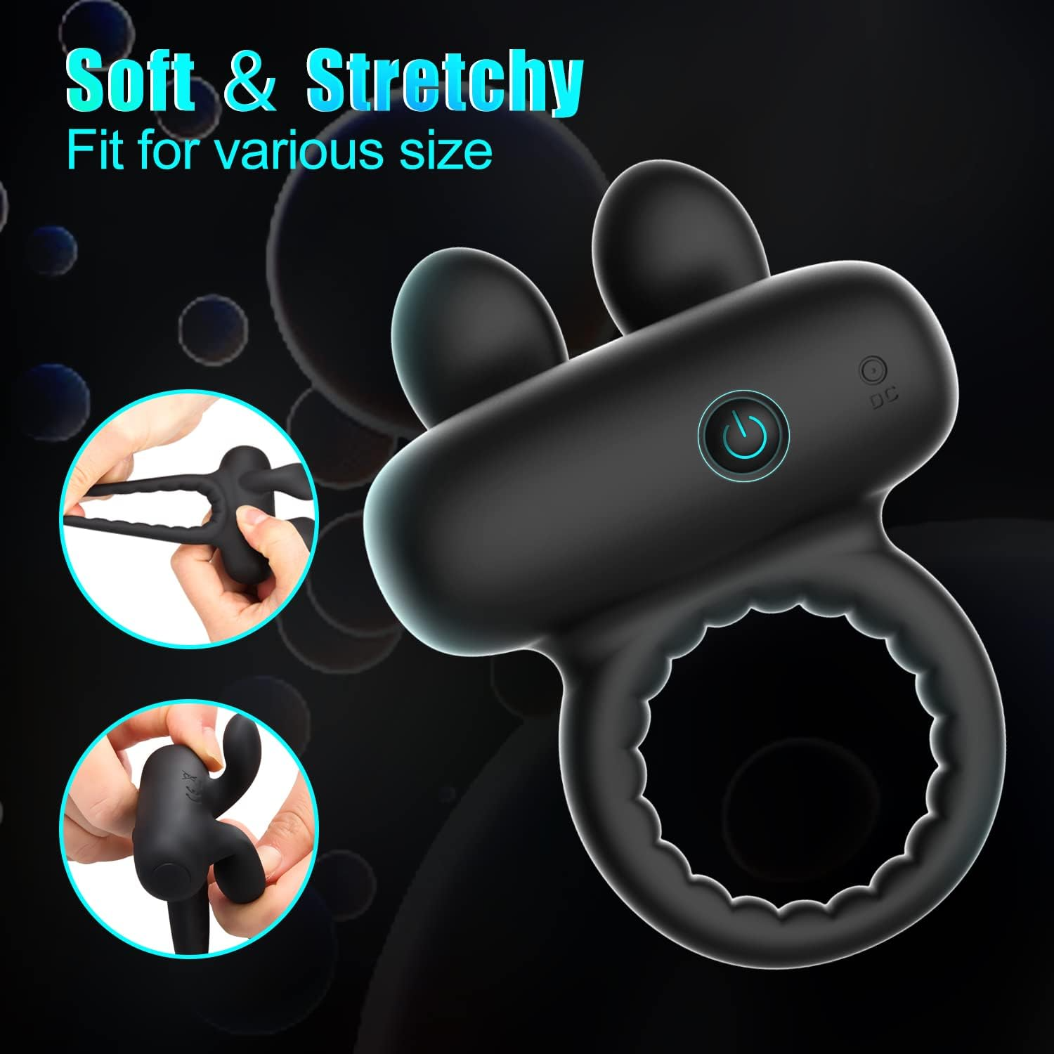 Daythi Cock Ring Vibrator with Remote