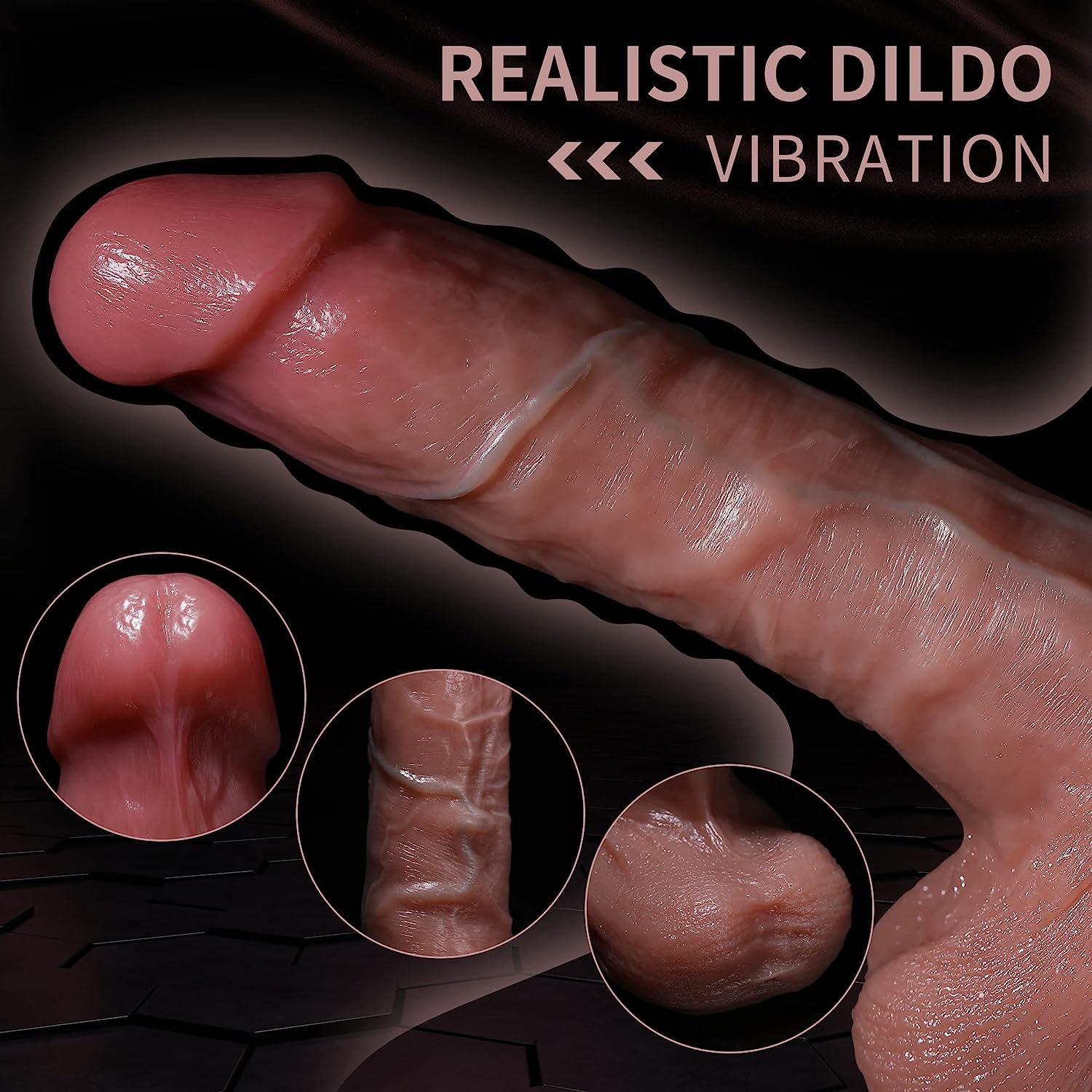 Dildo Vibrator with Remote