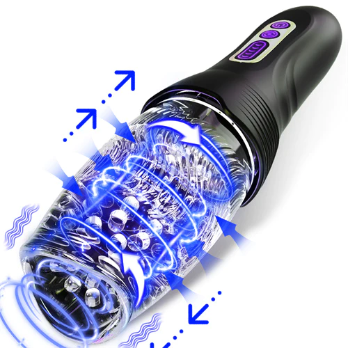 GAWK GAWK - Rotating & Sucking Vibrator for Men