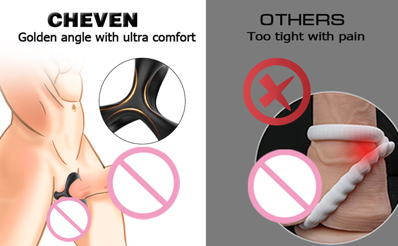 Penis Ring - Innovative Massage Bead Design