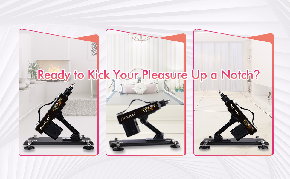 Thrusting Sex Machine - 6 Attachments