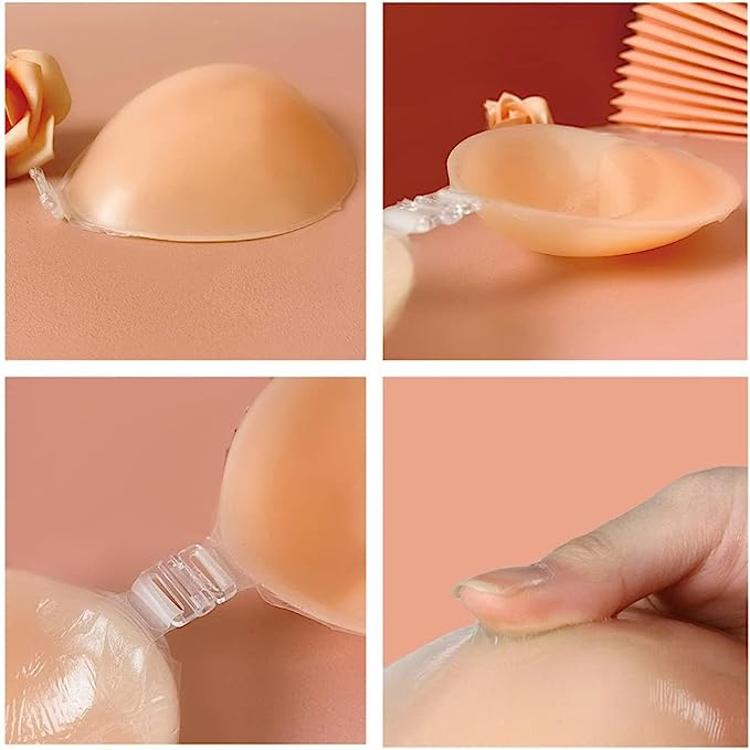 Silicone Adhesive Strapless Bra