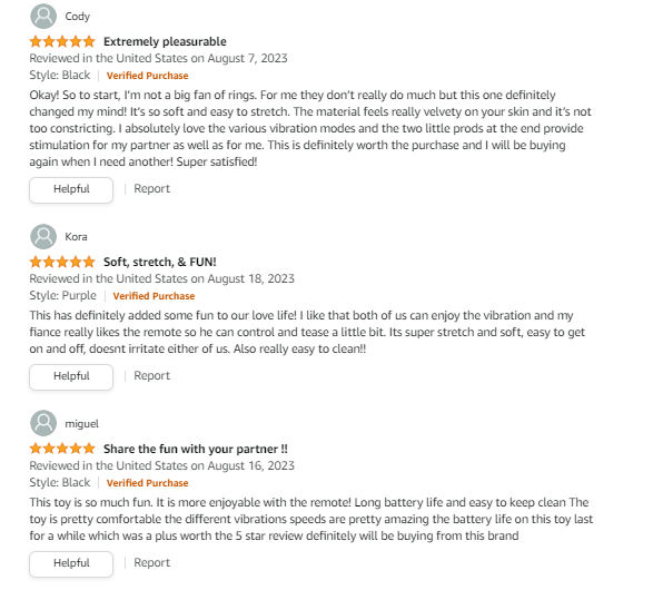 Daythi Cock Ring Vibrator with Remote